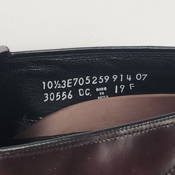 Florsheim Men\'s 10.5‎ Lexington Wingtip Dress Shoe Tassel Burgundy Leather main image 3